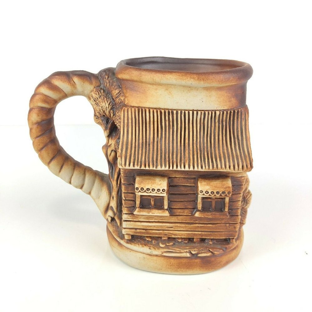 Swagman Pottery Aussie Cottage Coffee Mug Cup - Picture 3 of 8